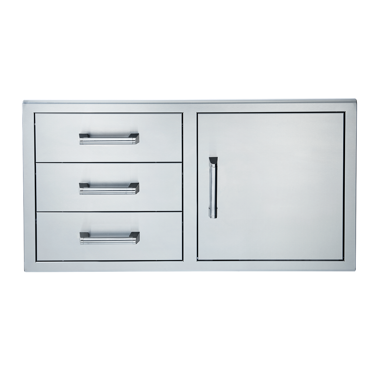 42-inch Single Door Triple Drawer | BSAW4222ST